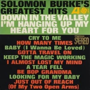 Solomon Burke's Greatest Hits album cover