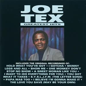 Joe Tex Greatest Hits album cover