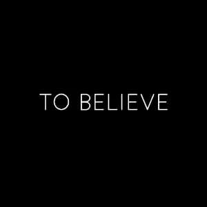 To Believe album cover