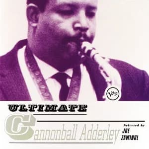 Ultimate Cannonball Adderley album cover