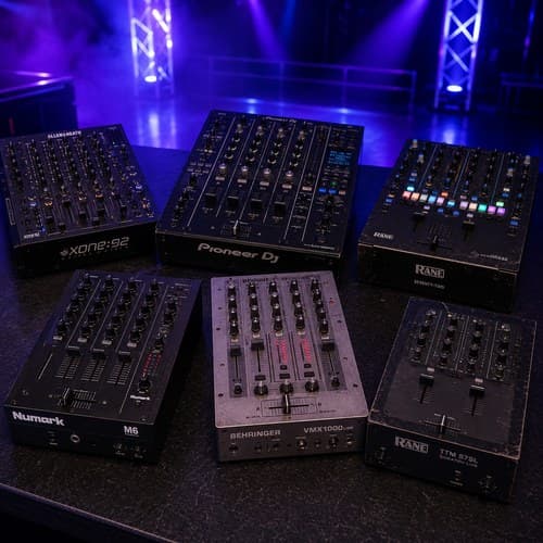 DJ Mixers in the OohYeah music marketplace