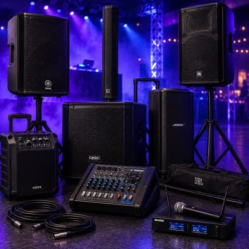 Portable PA Systems in the OohYeah music marketplace