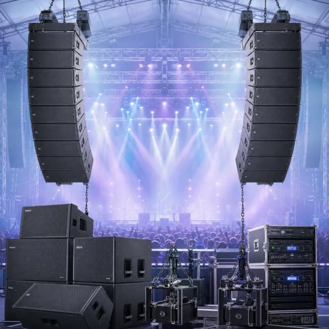 Line Arrays in the OohYeah music marketplace