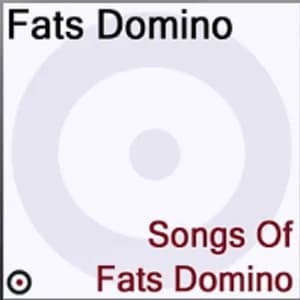 Songs of Fats Domino album cover