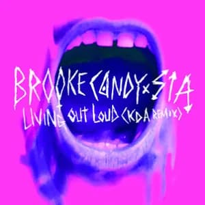 Living Out Loud (KDA Remix) album cover