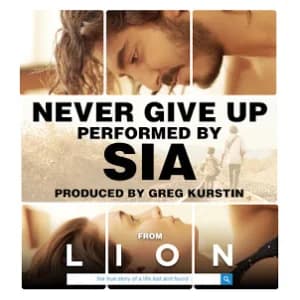 Never Give Up (From "Lion" Soundtrack) album cover