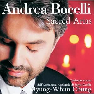 Sacred Arias album cover