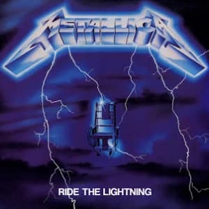 Ride The Lightning album cover