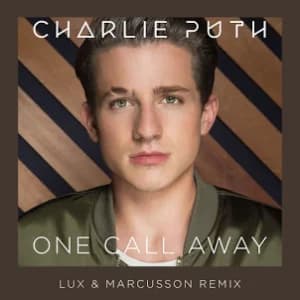 One Call Away (Lux & Marcusson Remix) album cover
