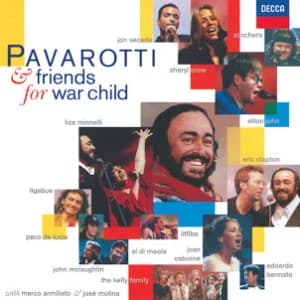 Pavarotti & Friends for War Child album cover
