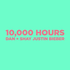 10,000 Hours (Single) album cover