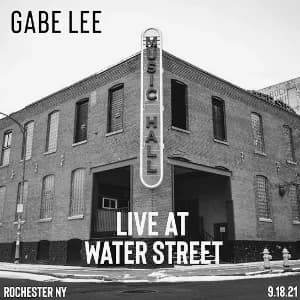 Gabe Lee Live at Water Street Music Hall album cover