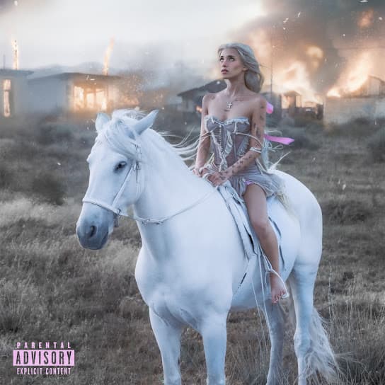 hell is a teenage girl album cover