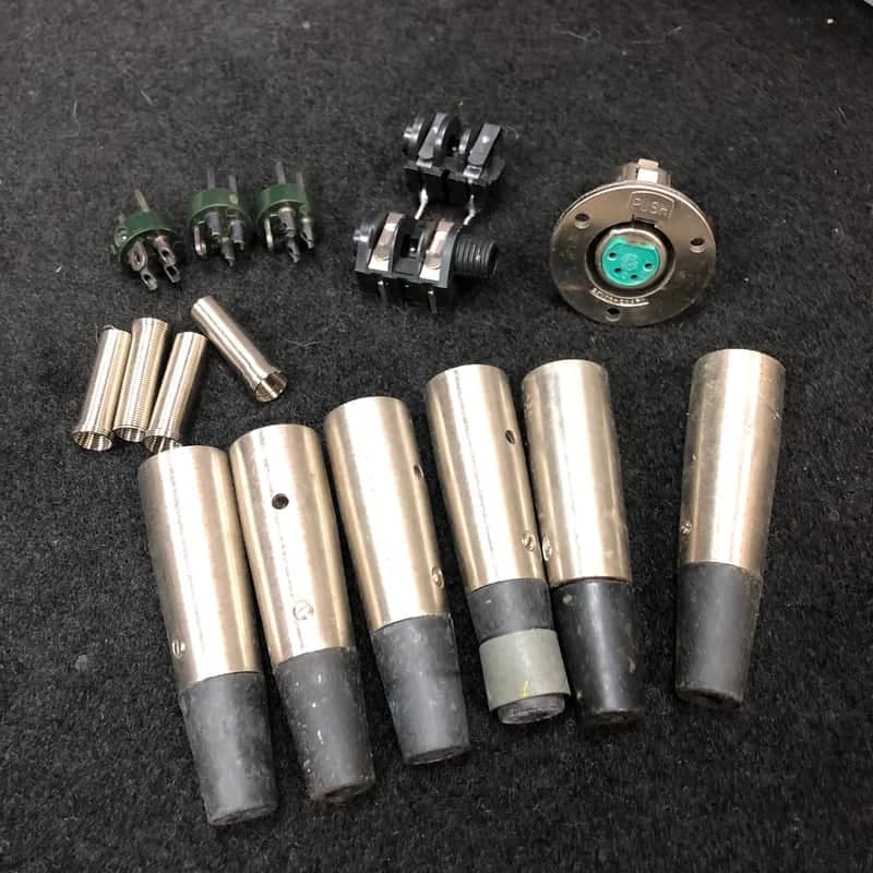 Switchcraft Bag of Parts XLR (Untested Parts - Older Parts)