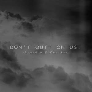 Don't Quit On Us album cover