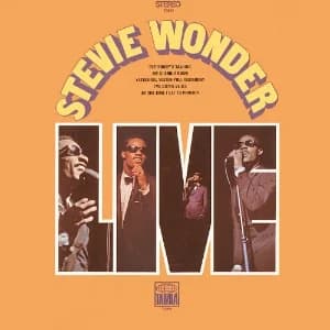 Stevie Wonder Live album cover