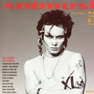 Antmusic: The Very Best of Adam Ant album cover
