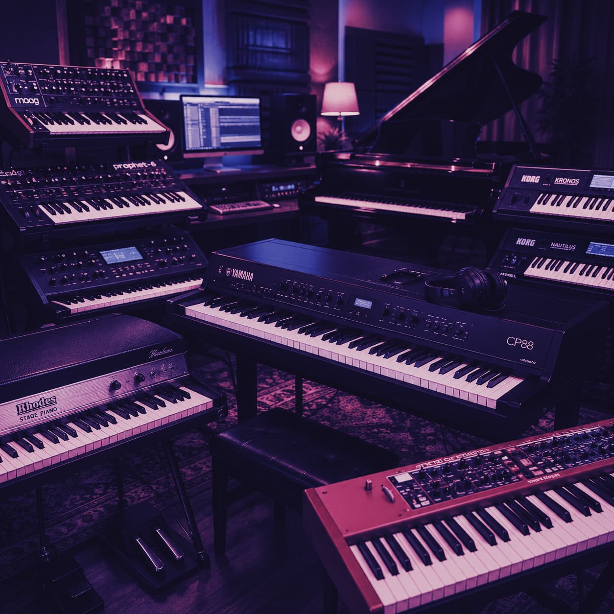 Keyboards & Pianos in the OohYeah music marketplace