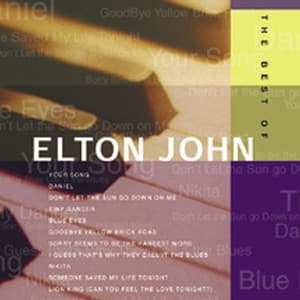 The Best of Elton John album cover