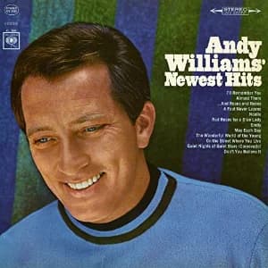 Andy Williams' Newest Hits album cover