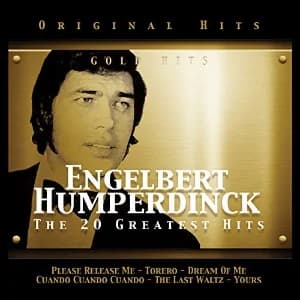 Engelbert Humperdinck. The 20 Greatest Hits album cover