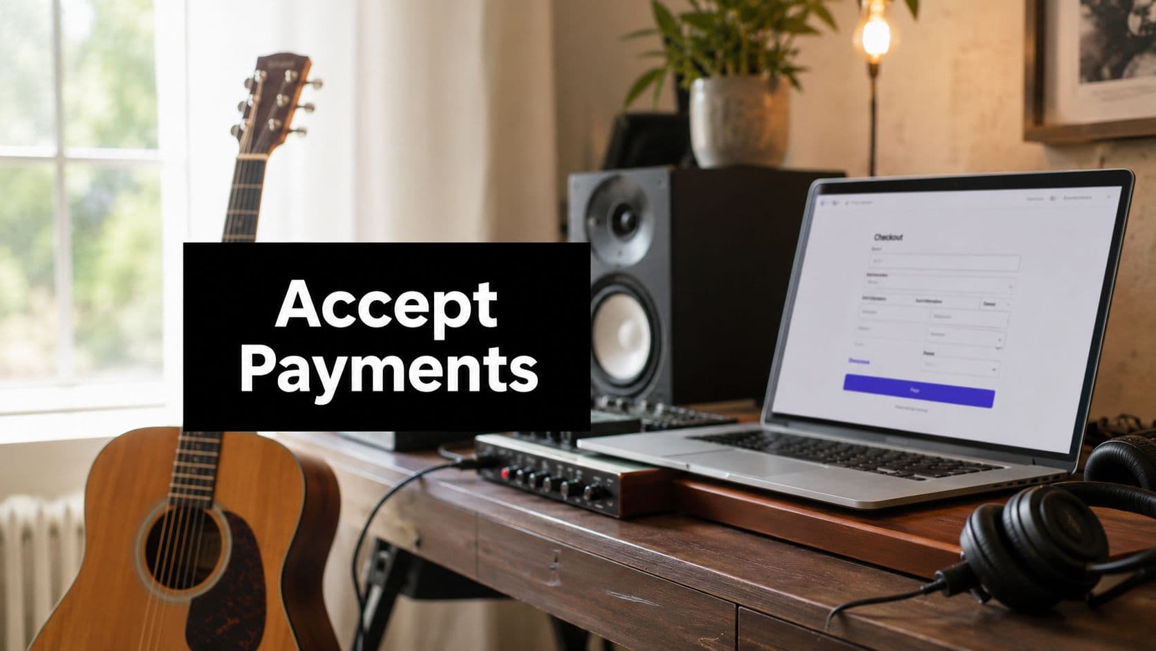 How to Accept Payments Online for Musicians and Creators