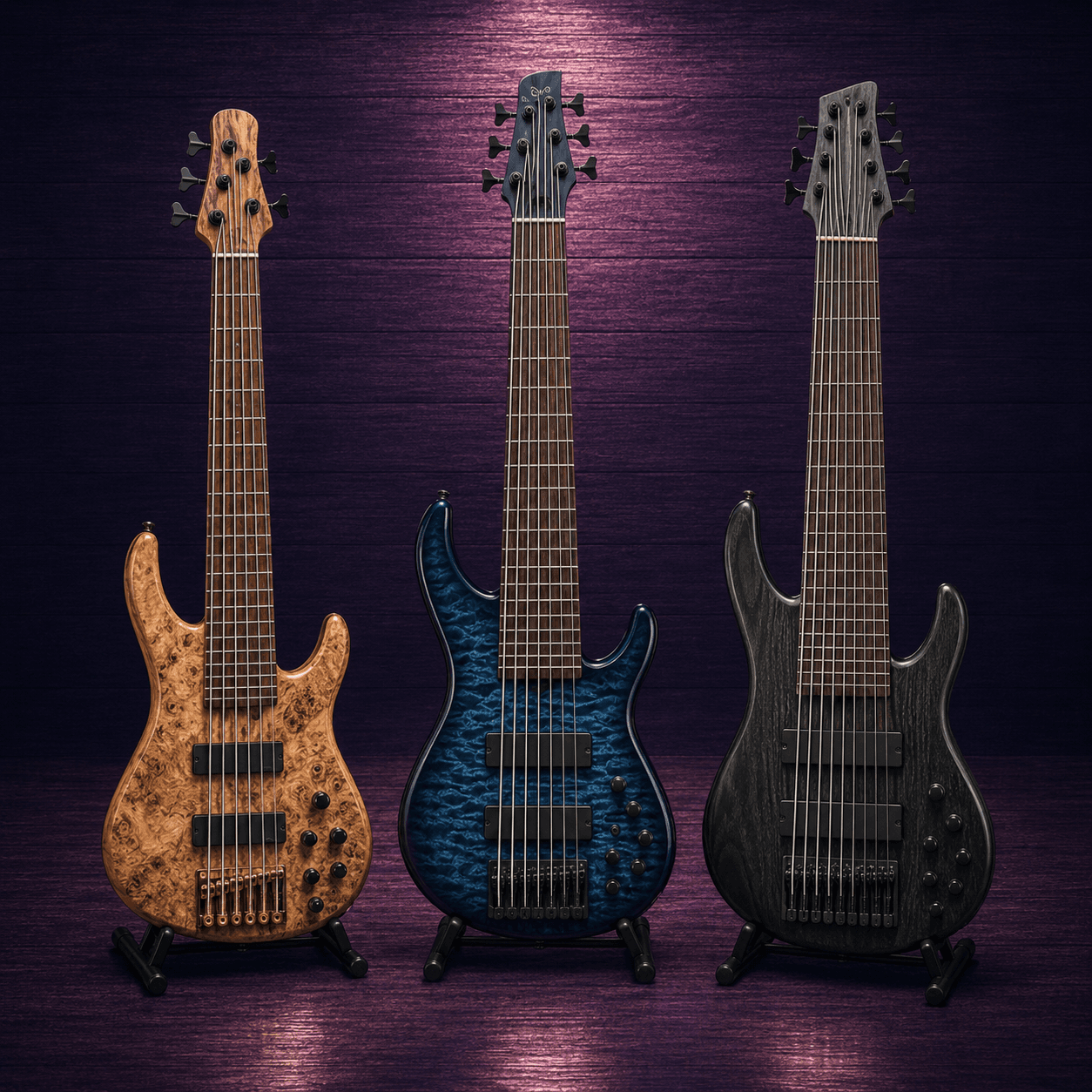 5, 6 & 7-String Basses in the OohYeah music marketplace