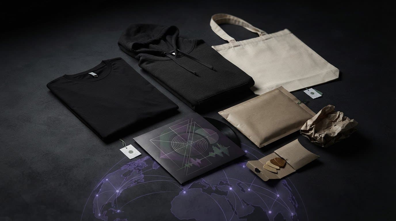 Eco-Friendly Band Merchandise for Fans Worldwide