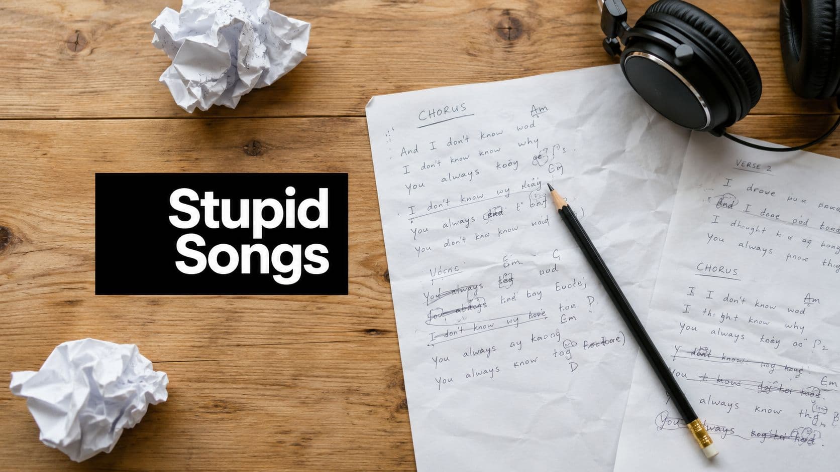 7 Songs About Stupidity: A Creator's Guide