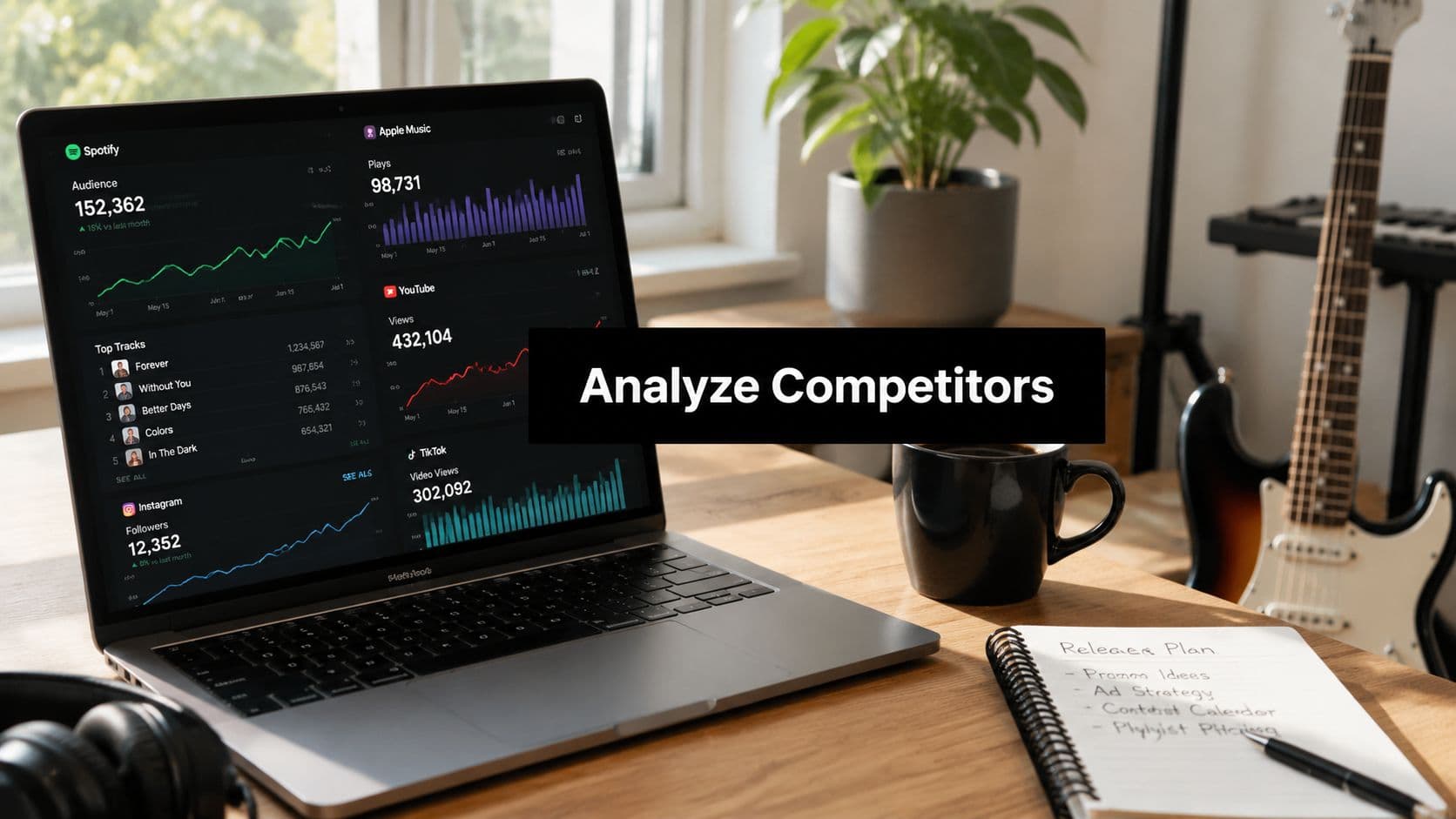 How to Analyze Competitors as an Independent Music Creator