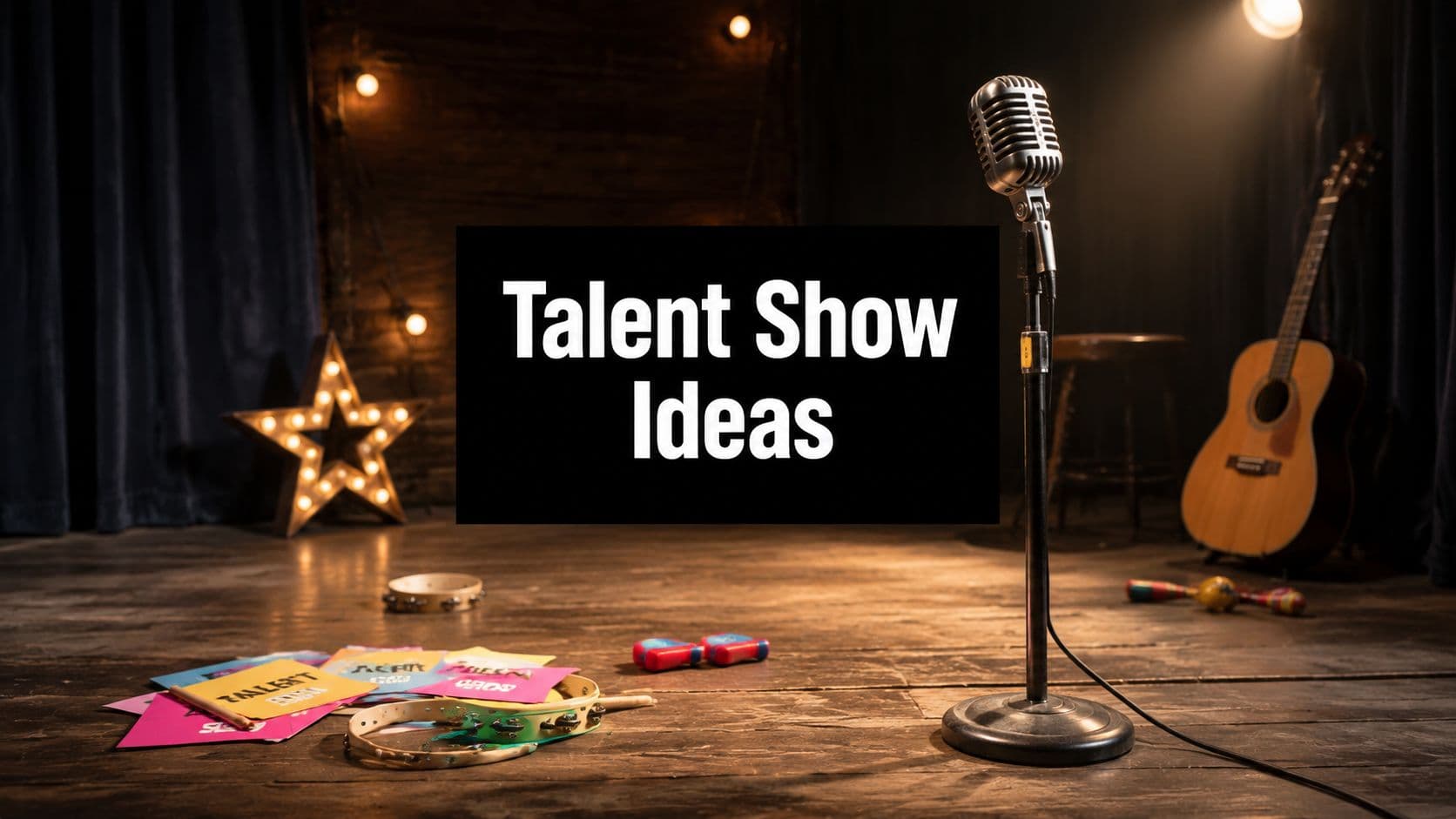10 Things to Do at a Talent Show: Performance Ideas