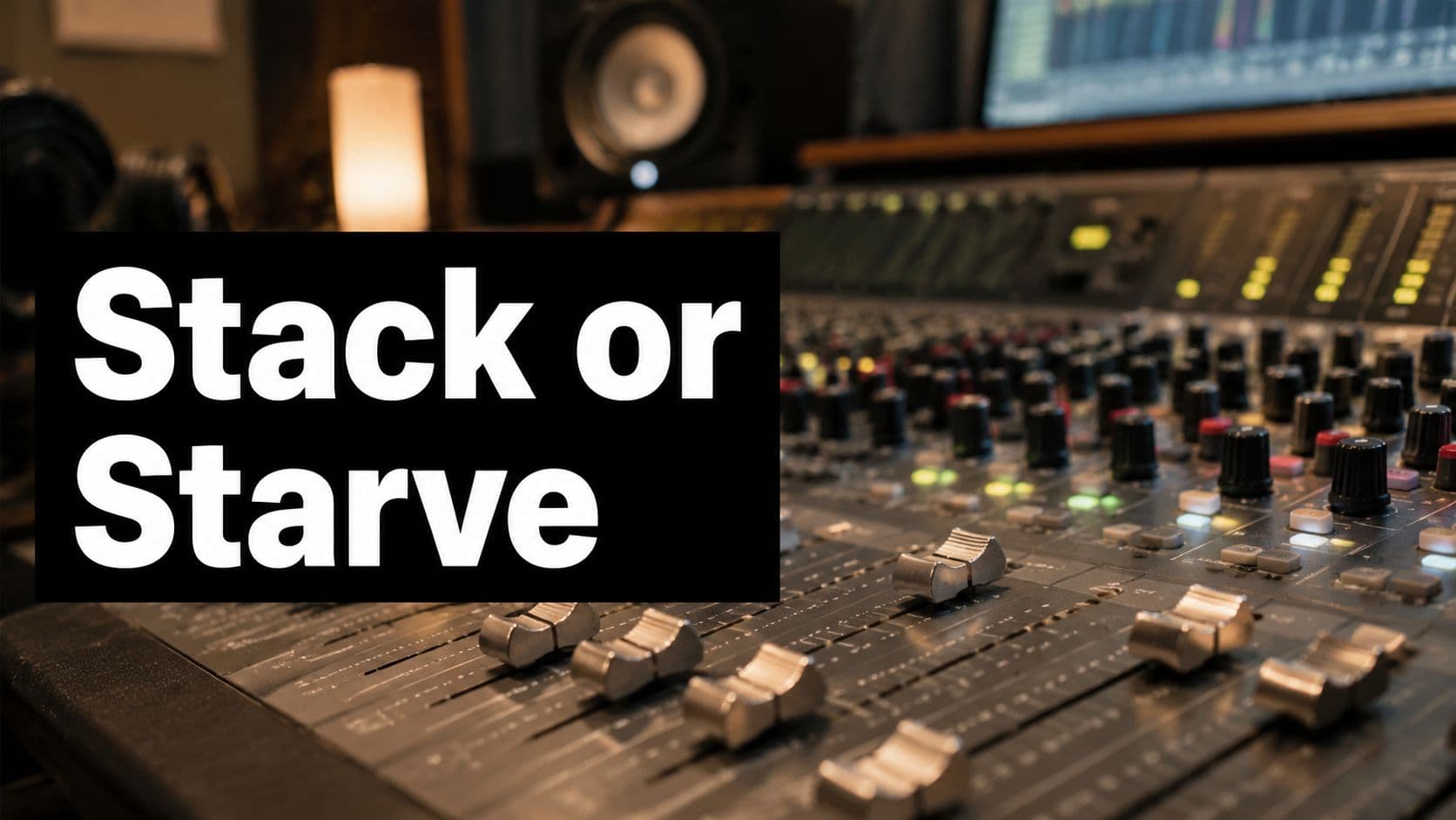 Stack or Starve: Build a Sustainable Music Career