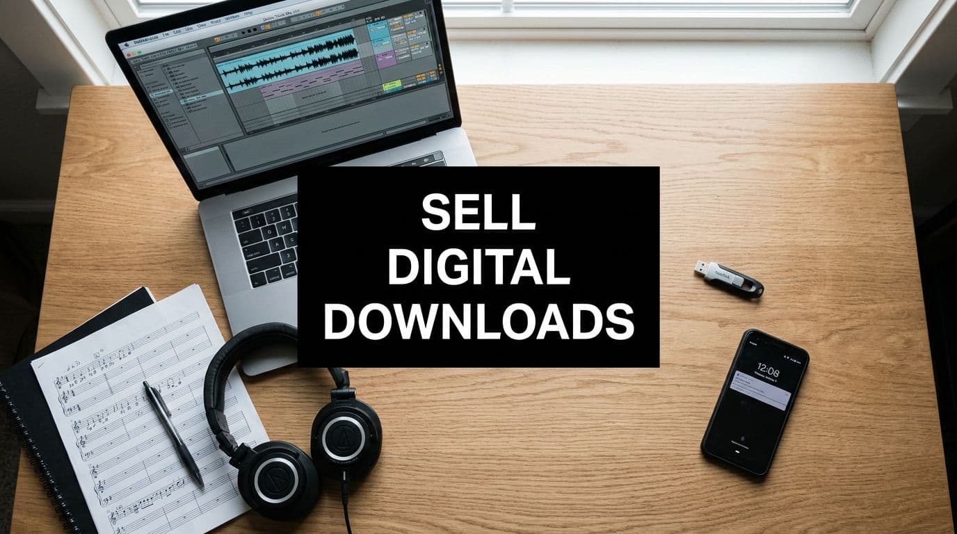 How to Sell Digital Downloads Online: A Guide for Musicians