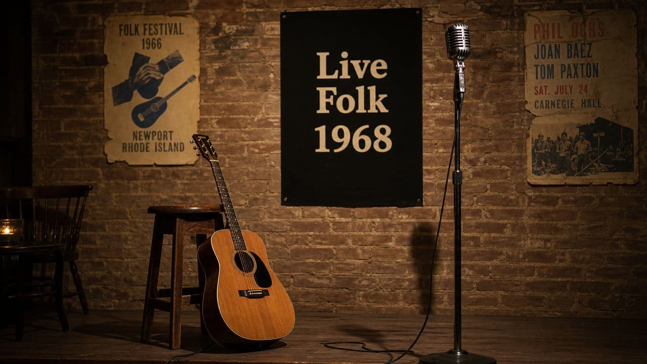 1968 Live Folk Album: The Records That Defined a Generation