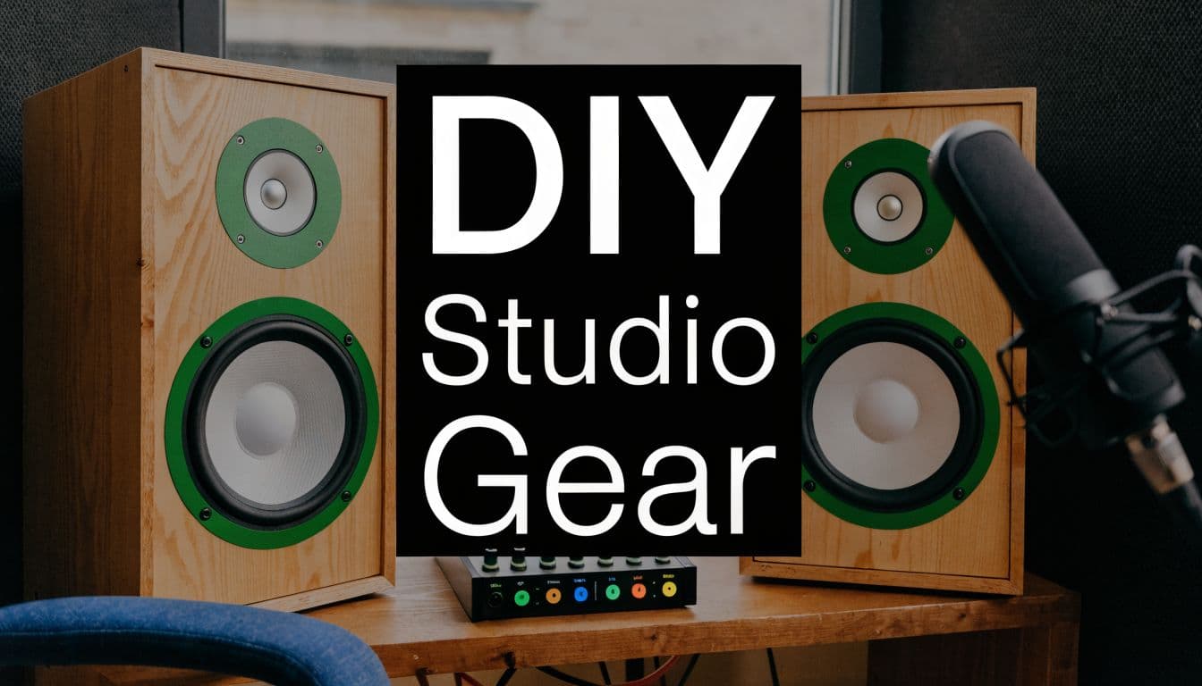 Homemade Music Studio Equipment You Can Build Today