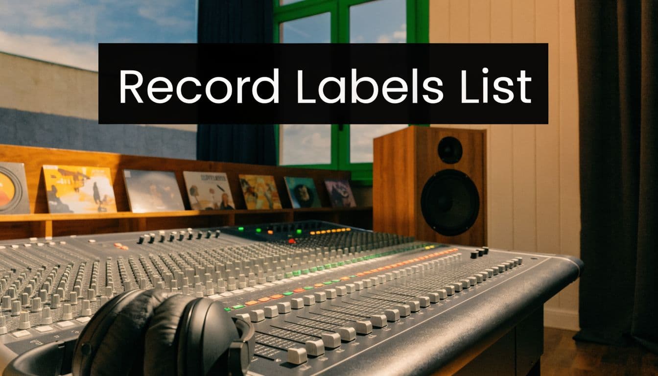 The 2026 Record Labels Listing: 10 Essential Tools