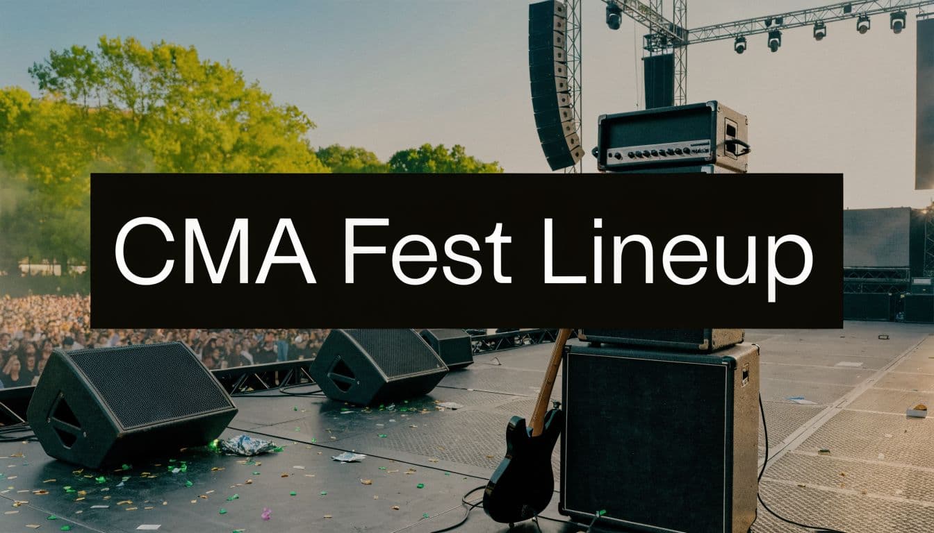 2026 CMA Festival Performers: The Complete Lineup