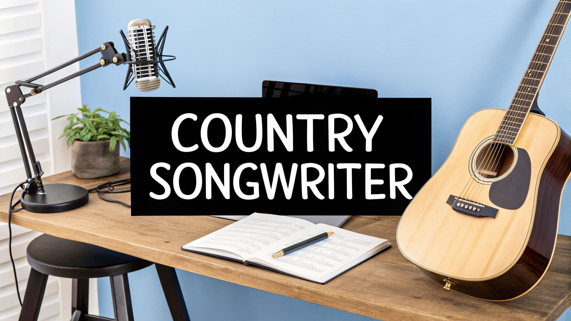 Your Guide to Becoming a Country Music Songwriter in 2026