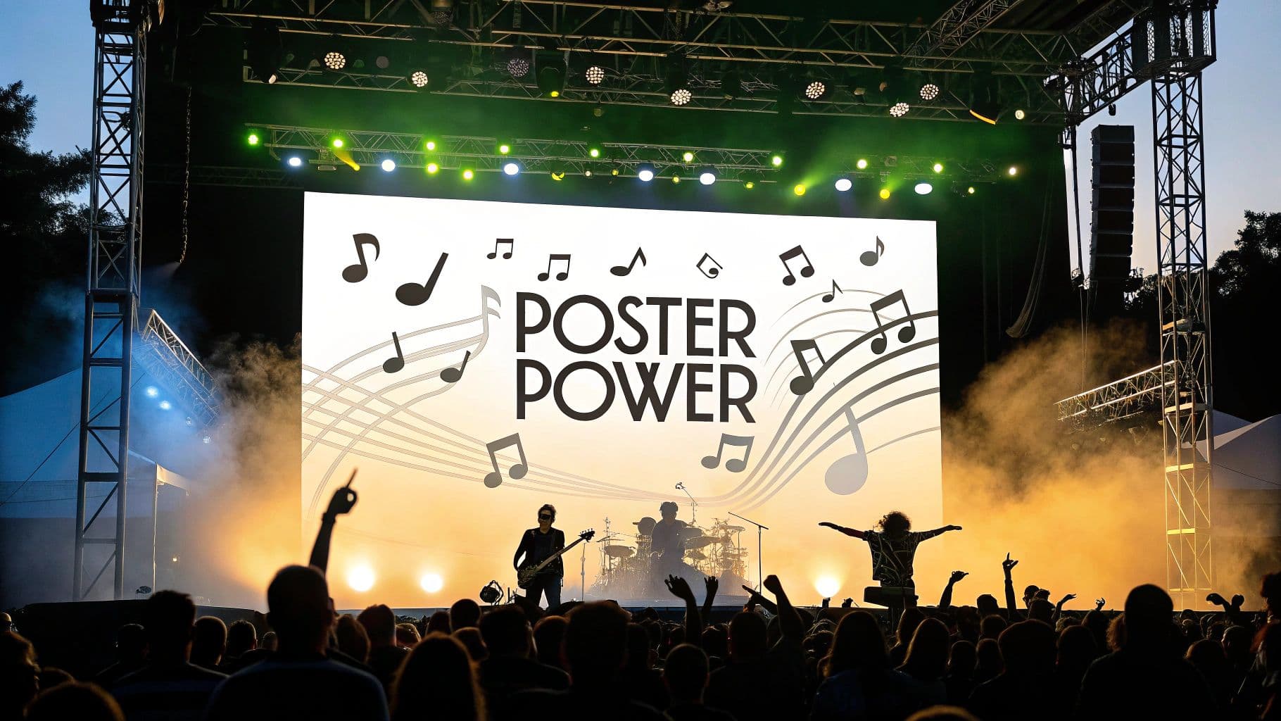 Ideas for concert posters: 10 Creative Concepts to wow audiences