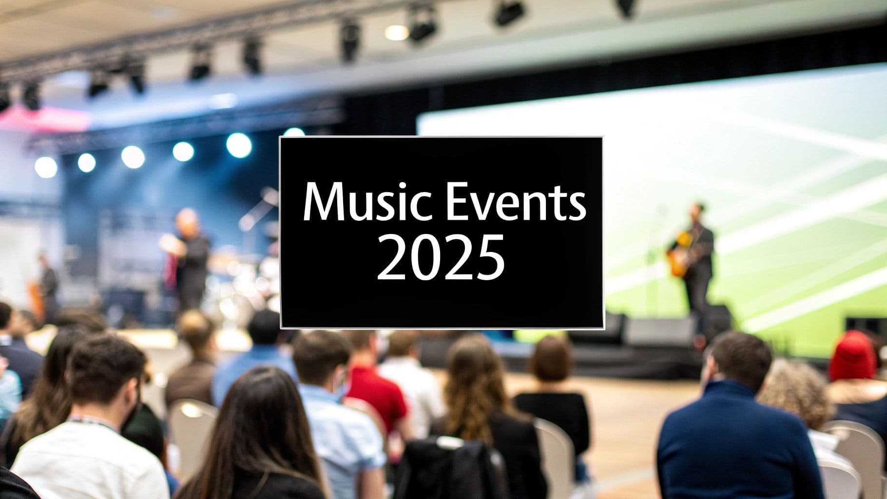 Top 7 Music Industry Events to Attend in 2025