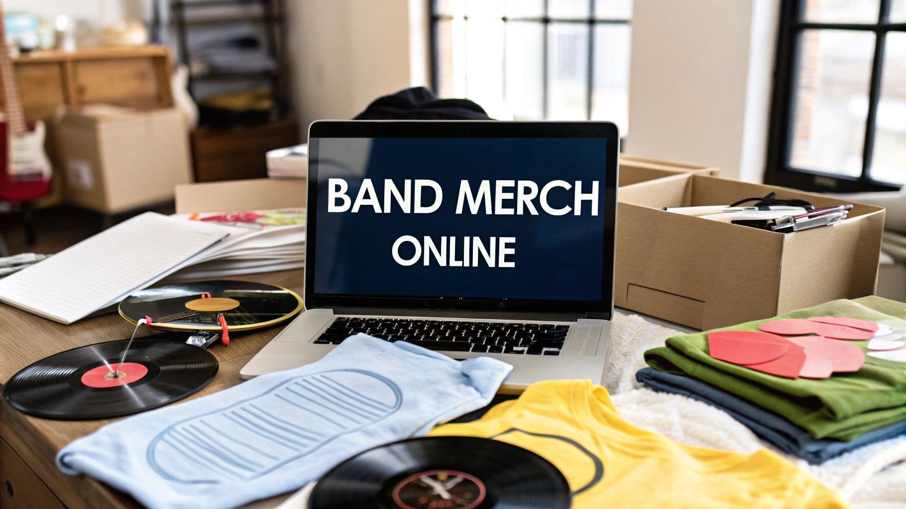 A Guide to Selling Band Merch Online