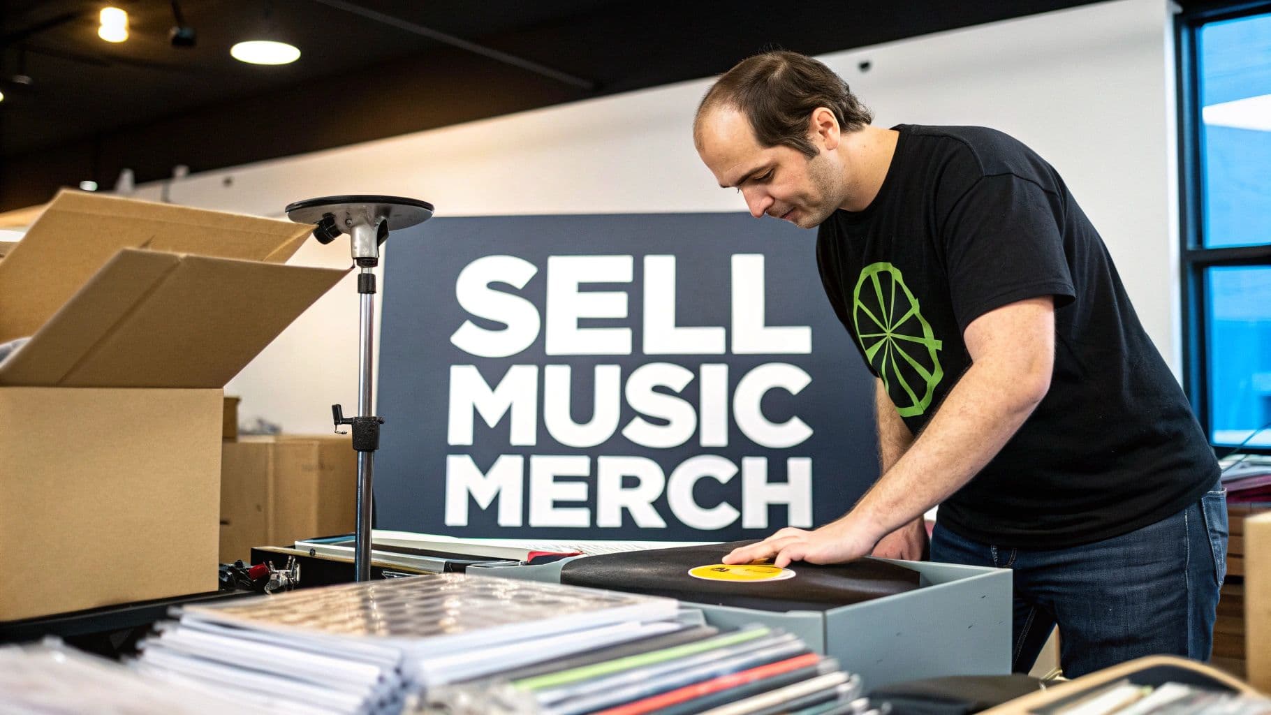 How to Sell Merchandise Online for Musicians