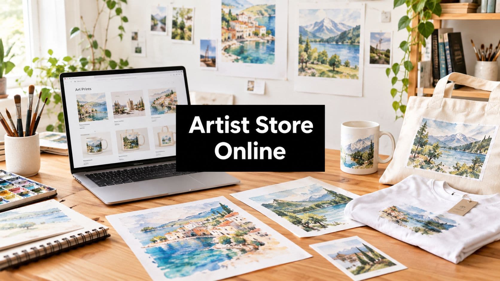 How to Build an Artist Store Online: A Step-by-Step Guide