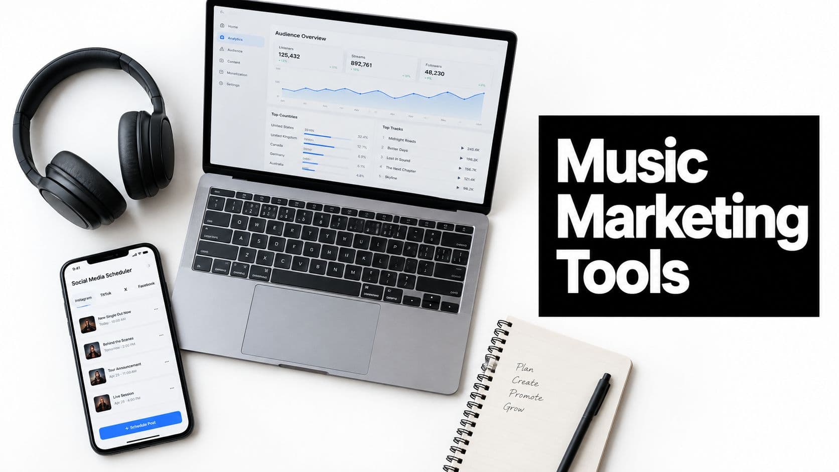 10 Best Music Marketing Tools for Indie Artists in 2026